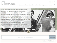 Tablet Screenshot of herkomstgezocht.nl